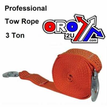 3 TON TOW ROPE 50mm WEB