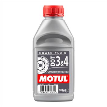 DOT 3 & 4 500ml, MOTUL 450111, BOX=12, Specialities, 100% SYNTHETIC