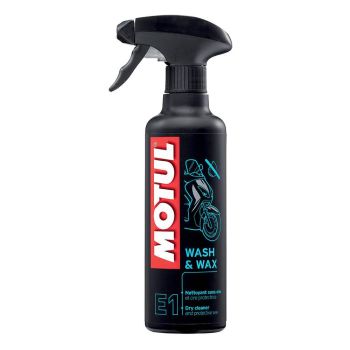 E1 WASH & WAX 400ml, MOTUL 450137, BOX=12
