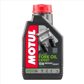 FORK OIL EXP M/H 15W 1 Litre, MOTUL 450096, BOX=6, Motorcycle, TECHNOSYNTHESE