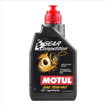 GEAR COMPETITION 75W140 1 Litre, MOTUL 450086, BOX=12, Transmission / Gear Oil, 100% SYNTHETIC