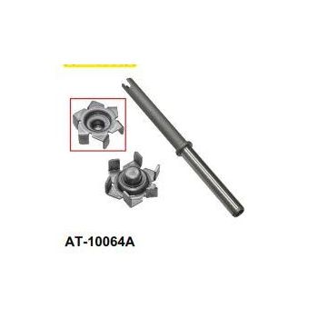 WP SHAFT + IMPELLER, TRX420 TRX500 BRONCO AT-10064A, 19215-MEG-300