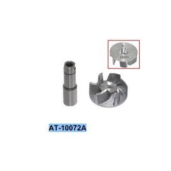 WP SHAFT + IMPELLER, BRONCO AT-10072A KFX450R 2008-2014, 59256-0003, 13107-0826