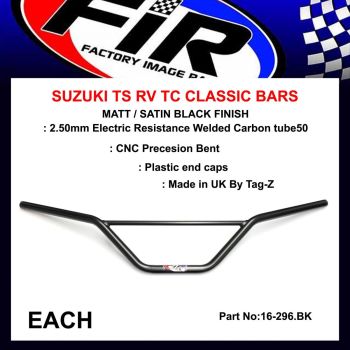 TS RV TC STEEL CLASSIC HANDLEBARS, / BLACK MATT FINISH, 56110-28000 56110-32201 56110-27700