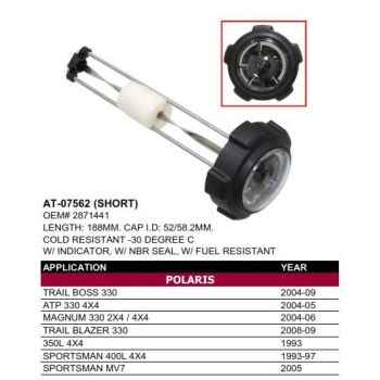 FUEL GAUGE CAP [SHORT], BRONCO AT-07562, 2871441