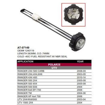 FUEL GAUGE CAP, BRONCO AT-07149, 1240119