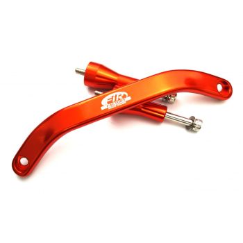 KTM GRAB HANDLE REAR, FIR ASOT-370, ORANGE FORGED