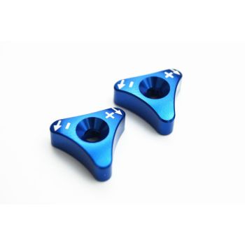 KTM FORK ADJUSTER CNC ALLOY, FIR ASOT-378, BLUE CNC, R14062