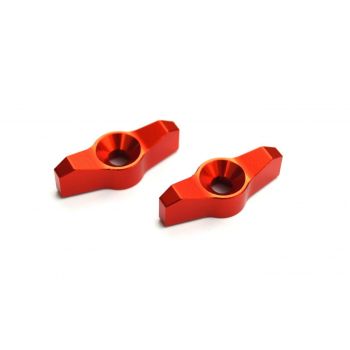 KTM FORK ADJUSTER CNC ALLOY, FIR ASOT-432, ORANGE CNC, RP10021