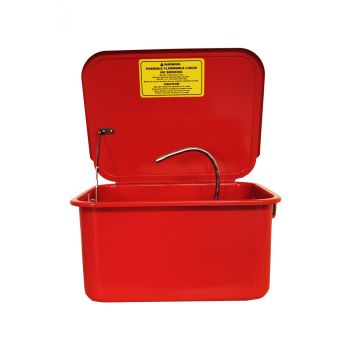 PARTS WASHER / BENCH 3.5GL, 3.5 GALLON / ENGINE CLEANER WASHER, RED