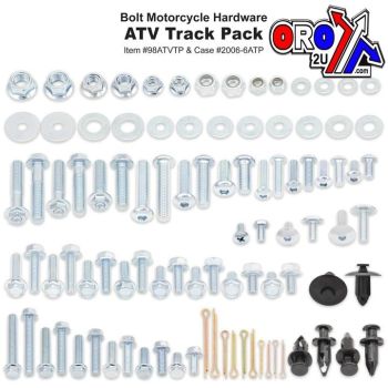 BOLT Japanese ATV Track Pack., MOTORCYCLE HARDWARE 98ATVTP