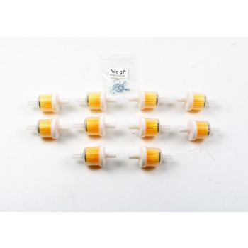 FUEL FILTER STRAIGHT PACK-10