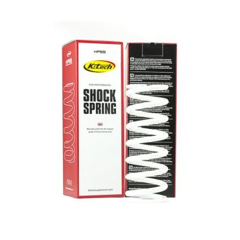 Shock Absorber Spring - 35N (47x130) White, 47-130-35, HIGH PERFORMANCE SHOCK SPRING, K-TECH SUSPENSION