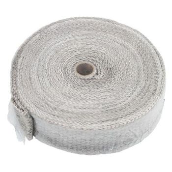 2"x32' EXHAUST WRAP CERAMIC FIBER 2mm THICK, Manifold Downpipe High temperature Tape, UP-02051