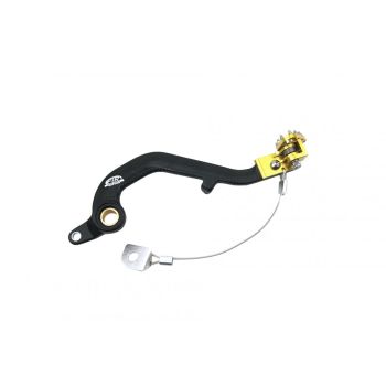 BRAKE PEDAL LEVER REAR RM250/125, FIR ASB-129F SUZ 01-08, 43100-37F00