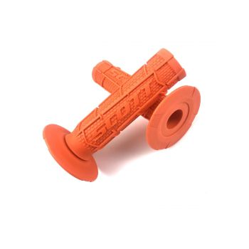 001 SCOTT RADIAL FULL WAFFLE ORANGE GRIPS, 233925-0036 ONE OFF PRICE TO CLEAR
