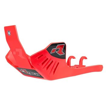 PLASTIC SKID PLATE BETA RR 250/300 2020-23, RTECH R-PMBETRS3020, PLASTIC ENGINE COVER RED