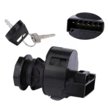 SWITCH IGNITION POLARIS 4011002, 4012165, 4011142, 4010390, 4012164, ARROWHEAD 240-22274, 3 WAY 6 PIN, 4011002 / 4012165 UTV