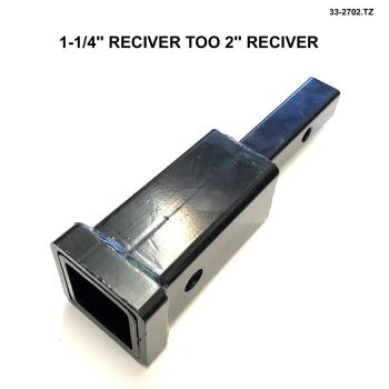 Trail Hitch 1-1/4" to 2" Adaptor, TAG-Z HITCH /43-1004, Arctic Cat 1000 H2 LTD 11, 1000 H2 MUDPRO 10-11, 1000 H2 THUNDERCAT 08-10, 1000 MUDPRO LTD 12-17, 1