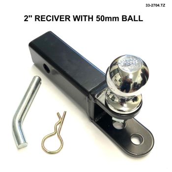 Hitch 2" receiver 50mm ball, TAG-Z HITCH / 43-1007