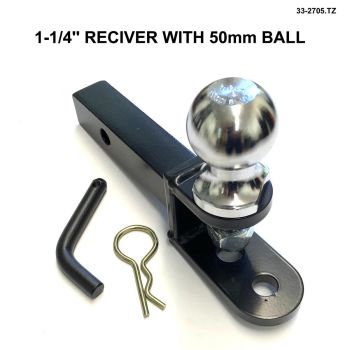 Hitch 1-1/4" receiver 50mm ball, TAG-Z HITCH /43-1008