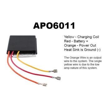 REGULATOR / RECTIFIER Polaris PWC, ARROWHEAD APO6011, 230-22156, 4010387, POLARIS PWC PRO 1200 2000-01 POLARIS PWC OCTANE 2002-04