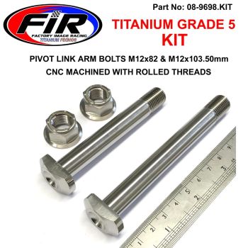 GR5 PIVOT ARMS BOLTS M12 KIT, 90130-MEN-840 BOLT, LINK (12X82), 90132-MKE-A00 BOLT, LINK B (12X103.5)