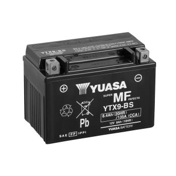 BATTERY YTX9-BS 12V 10Ah. SEALED, LANDPORT MB YTX9-BS