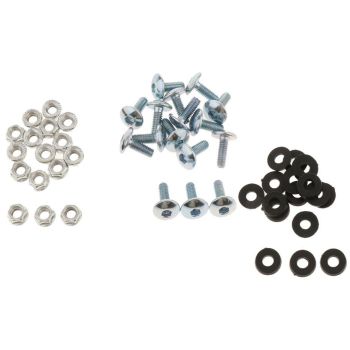 M6 x 16 SCREW CHROME 16pcs, ALLEN KEY HEXAGON