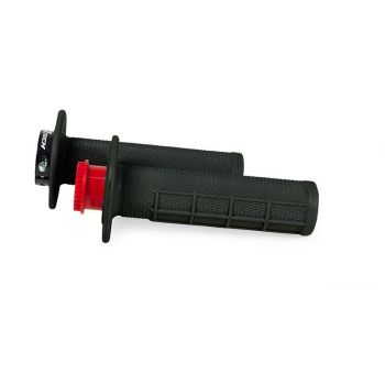 RTECH LOCK ON GRIP SET BETA, HALF WAFFLE GRIP BLACK, R-MPRNRBETA21