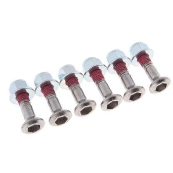 (PACK OF 6) SPROCKET BOLT WITH THREAD LOCK, M8 8mm x 30mm