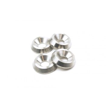 TITANIUM M8 CSK WASHER PK4, TITANIUM GRADE 5 / PACK OF 4