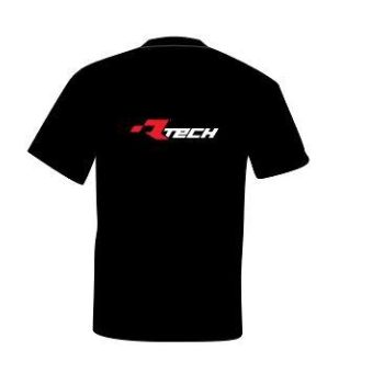 RTECH PRINTED LOGO COTTON T-SHIRT - Size XL, R-TECH- SIZE EXTRA LARGE, TSHCOR0XL16