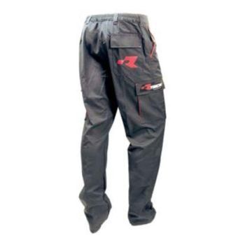 RTECH EMBROIDERED CARGO TROUSERS - SIZE M, R-TECH- SIZE MEDIUM, PANTSNR0M16