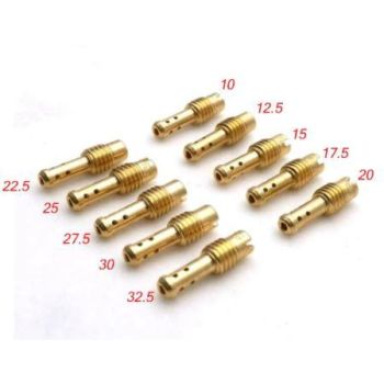 CARBURETOR JET KIT 10PCS MIKUNI, VM TM TMX, 8 BLEED HOLES, 12.5 ,15 ,17.5, 20, 22.5, 25 ,27.5 ,30 ,32.5