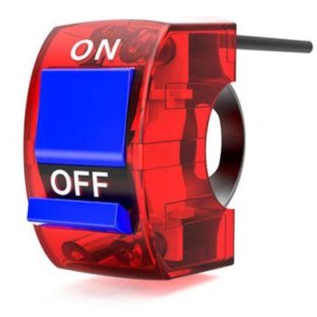 UNIVERSAL START STOP KILL SWITCH RED / BLUE