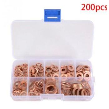 FIR COPPER WASHER KIT 200pcs M5 M6 M8 M10 M12 M14