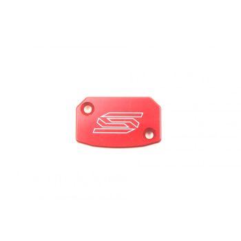 CNC FRONT BRAKE/CLUTCH CYLINDER CAP KTM/GASGAS, SCAR RACING 5801RD RED