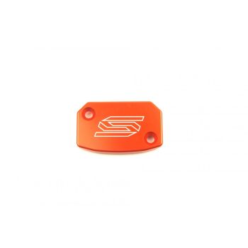 CNC FRONT BRAKE/CLUTCH CYLINDER CAP KTM/GASGAS, SCAR RACING 5801 ORANGE