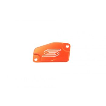 CNC FRONT BRAKE CYLINDER CAP KTM, SCAR RACING 5802 ORANGE