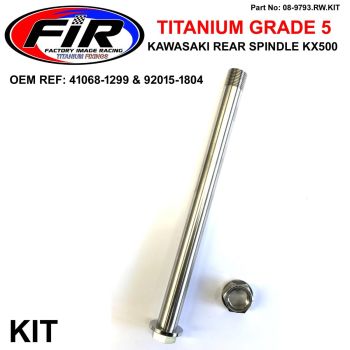 GR5 REAR SPINDLE KIT KX500 250 125, KX 41068-1299 & 92015-1804, FACTROY IMAGE RACING