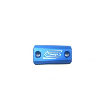 CNC CLUTCH MASTER CYLINDER CAP HUSQVARNA, SCAR RACING 5805B BLUE