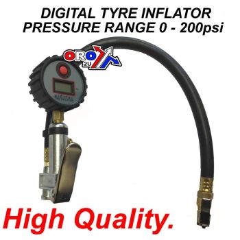 AIR LINE DIGITAL TYRE INFLATOR, PRESSURE RANGE 0 - 200psi, MK-4920 / KDPAU048