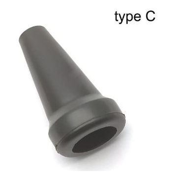 ADJUSTER LEVER COVER TYPE C BLACK [EACH]