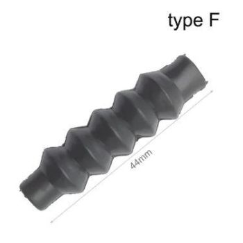 CONTROL CABLE COVER TYPE F BLACK [EACH]