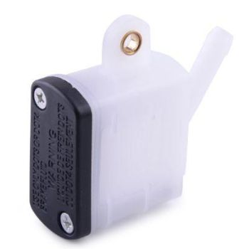REAR BRAKE FLUID RESERVOIR RECTANGULAR CAP & SHORT PIPE DIRT ATV UTV 33718-GE2-690