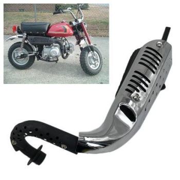 Exhaust Muffler Pipe [18300-165-000 18360-165-010XW ], Honda Mini Trail Motorcycle Monkey Bike Z50 Z50J Z50R Z50A