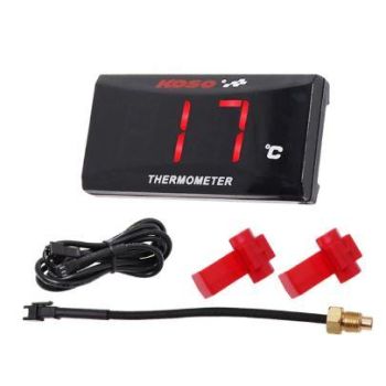 WATER TEMPERATURE GAUGE, LED SCREEN AND SENSOR