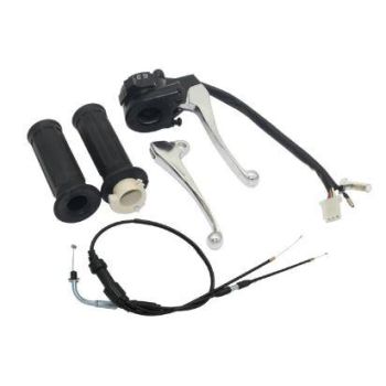 THROTTLE GRIPS CABLE & LEVERS KIT YAMAHA PW50 PEE WEE