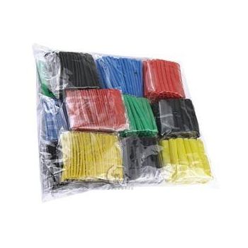 HEAT SHRINK TUBE KIT 530pcs., Wire Cable Insulated Polyolefin